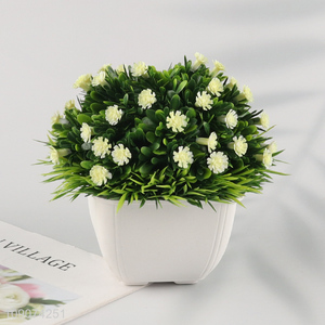 New arrival indoor decoration artificial flower artificial potted for sale