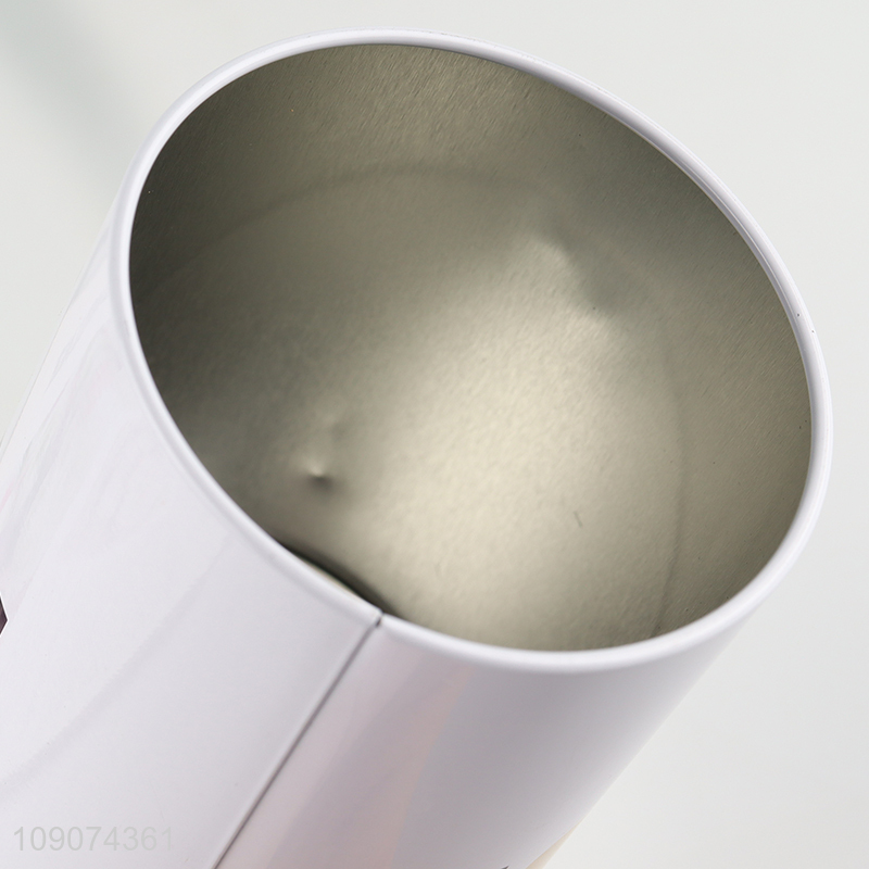 Low price home decor tinplate desktop ashtray for sale