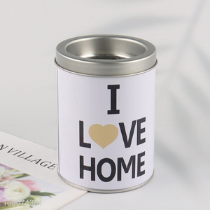 Low price home decor tinplate desktop ashtray for sale