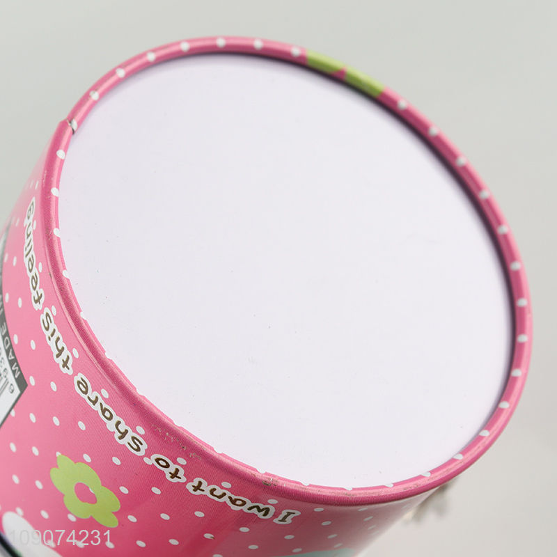 Hot selling cartoon metal money box with padlock