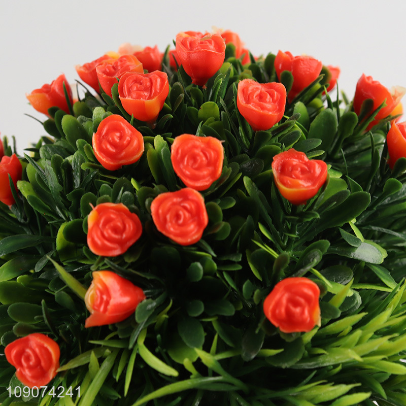 Top selling natural indoor decoration artificial flower artificial potted