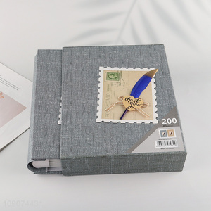 New products 200pcs hardcover family wedding photo album