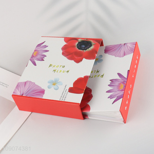 Yiwu market 40sheets hardcover family wedding photo album for sale