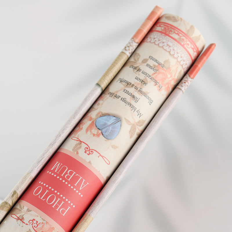 Low price hardcover family baby wedding photo album for sale