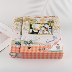 Low price hardcover family baby wedding photo album for sale