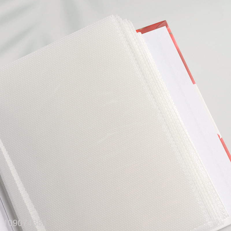 Yiwu market 40sheets hardcover family wedding photo album for sale