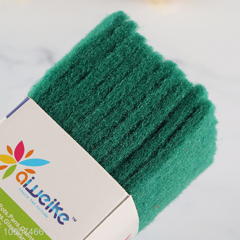 Popular products 10pcs deep cleaning kitchen scouring pad set