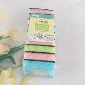 New products 9pcs kitchen dish washing cleaning sponge set