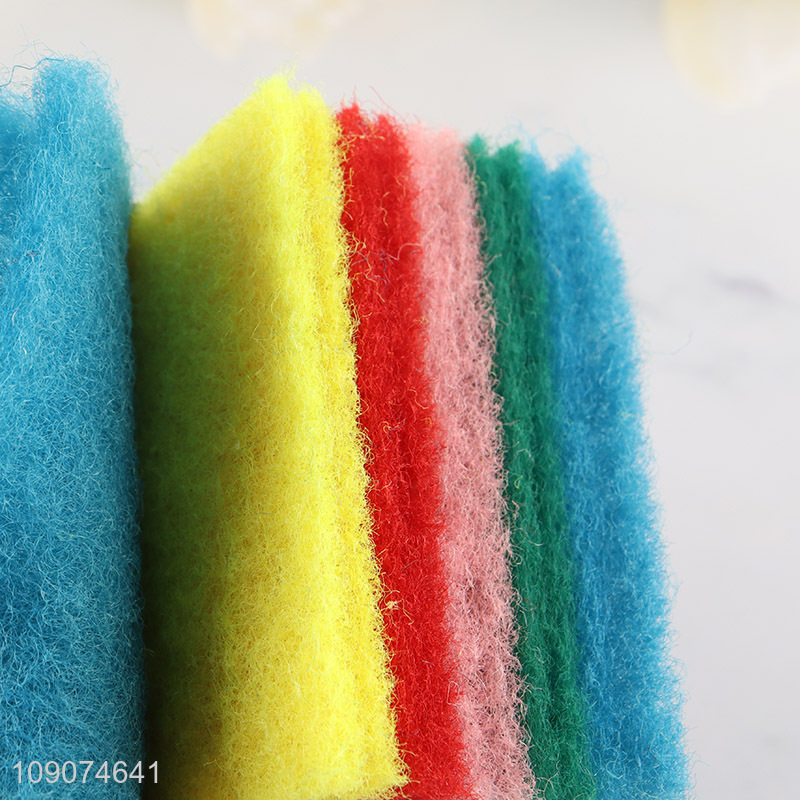 New arrival 10pcs kitchen cleaning supplies scouring pad set