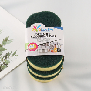 Yiwu market 3pcs durable cleaning sponge set for dish washing