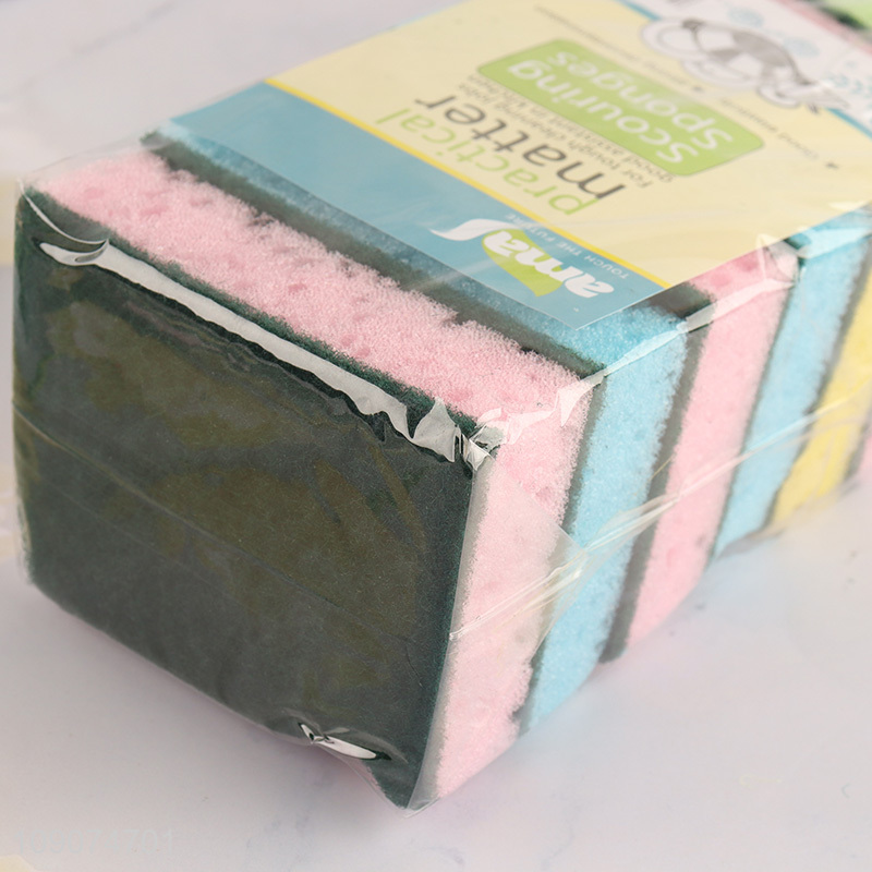 New products 9pcs kitchen dish washing cleaning sponge set