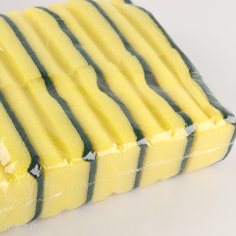 Low price 12pcs kitchen dish washing cleaning sponge set