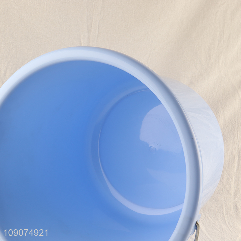 China products plastic bucket household cleaning tool with handle