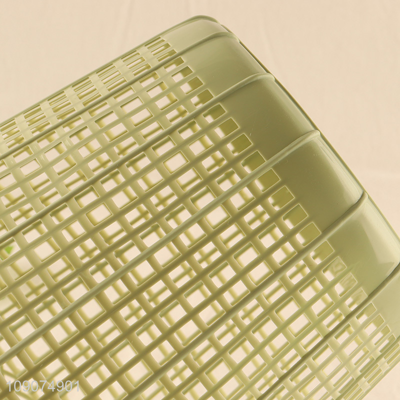 Low price multicolor plastic waste bin trash can for sale