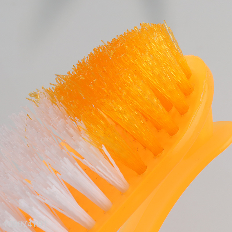 Hot selling reusable clothes washing scrubbing brush with handle