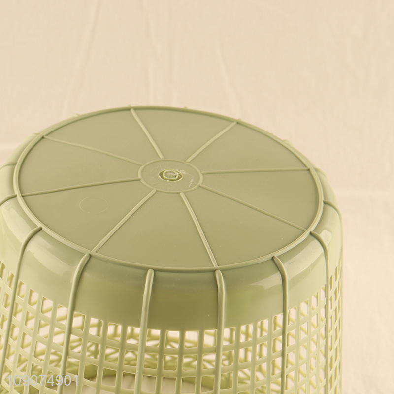 Low price multicolor plastic waste bin trash can for sale