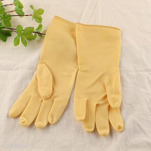 Hot selling durable household gloves latex gloves wholesale