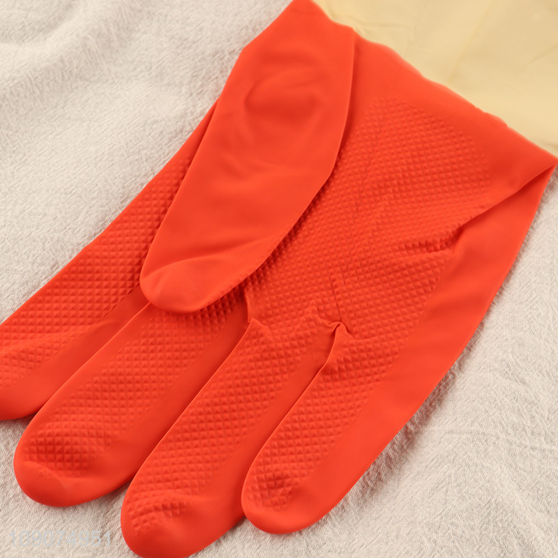 China products non-slip cleaning gloves latex gloves for household