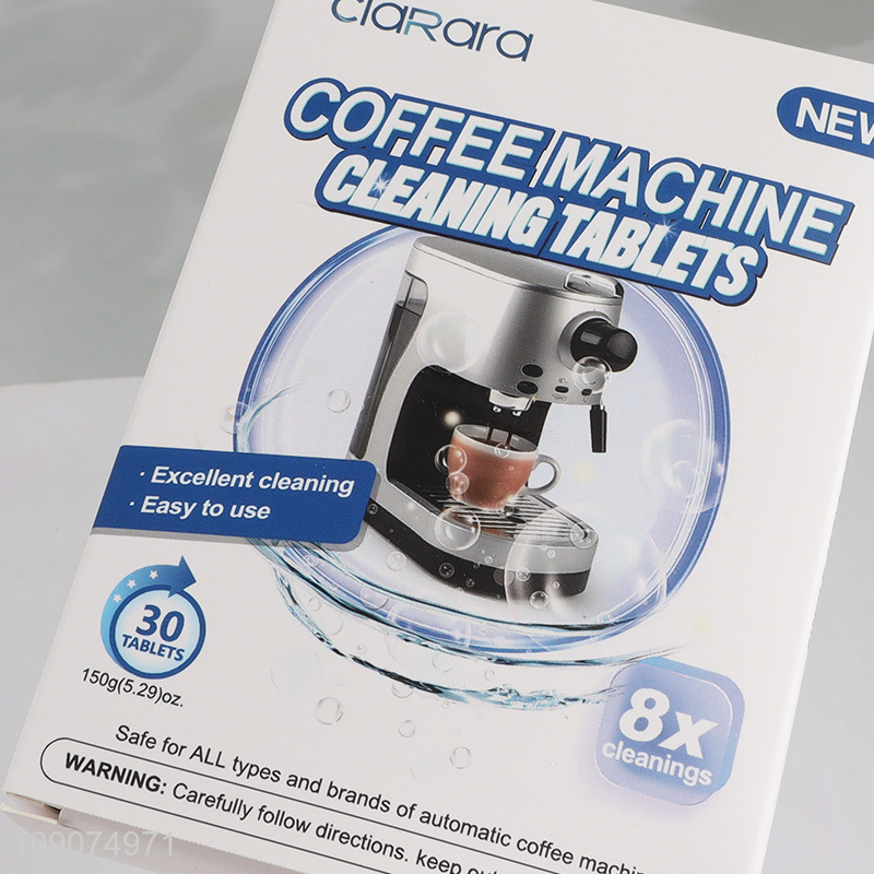 New Product 30 Tablets Professional Coffee Machine Cleaning Tablets