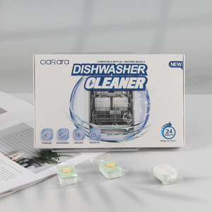 China Imports 24 Tablets Deep Cleaning Dishwasher Cleaner Tablets