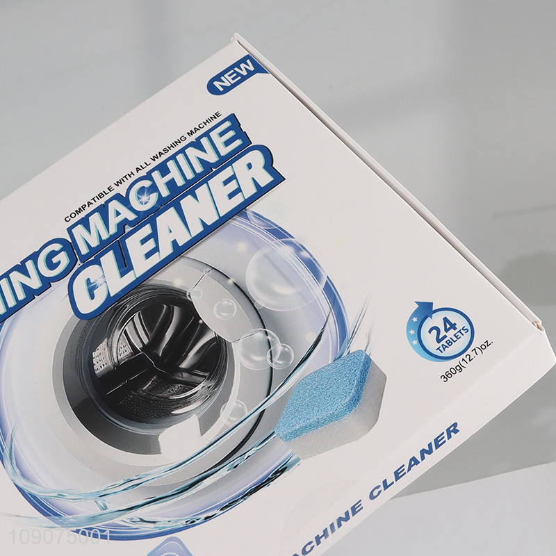 Promotional 24 Tablets Deep Cleaning Washing Machine Cleaner Tablets