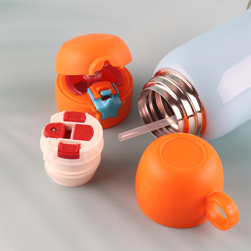 New product cartoon kids stainless steel insulated vacuum cup