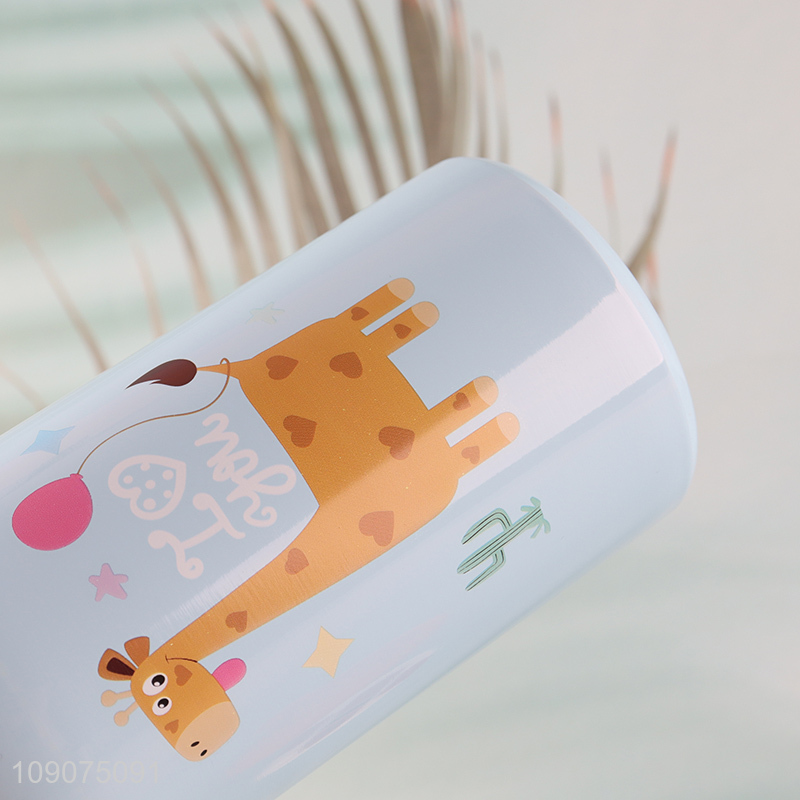 New product cartoon kids stainless steel insulated vacuum cup