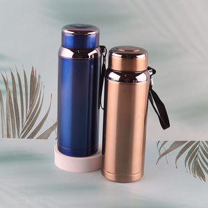 Hot selling stainless steel 800ml insulated vacuum cup water bottle