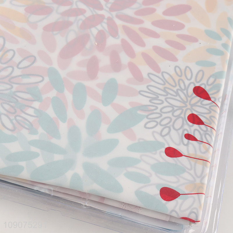 Latest products waterproof heat-resistant shower curtain for bathroom