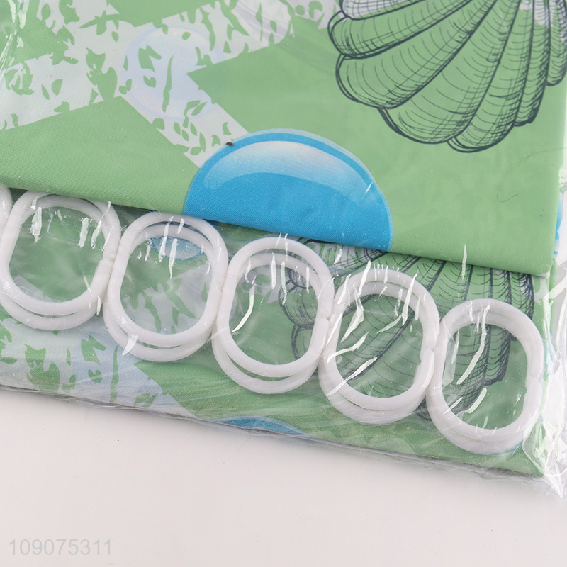 Low price PEVA waterproof bath curtain shower curtain for sale