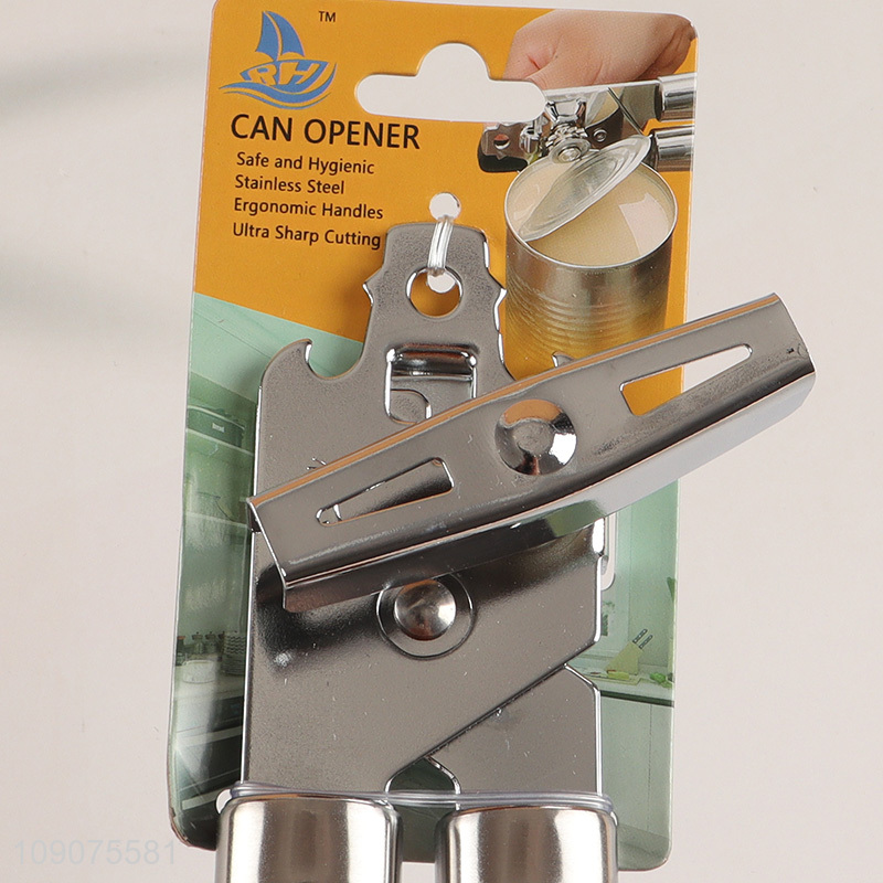 Custom Logo Multifunctional Manual Heavy Duty Can and Bottle Opener