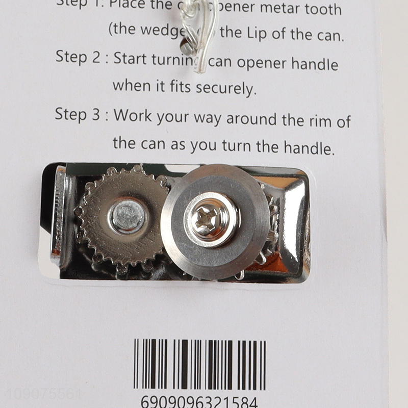 New Product Manual Can Opener Durable Stainless Steel Bottle Opener