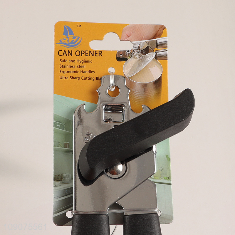 New Product Manual Can Opener Durable Stainless Steel Bottle Opener