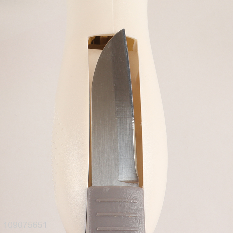 Factory Supply 5-In-1 Multi-Function Knife Sharpener for Ceramic Knives