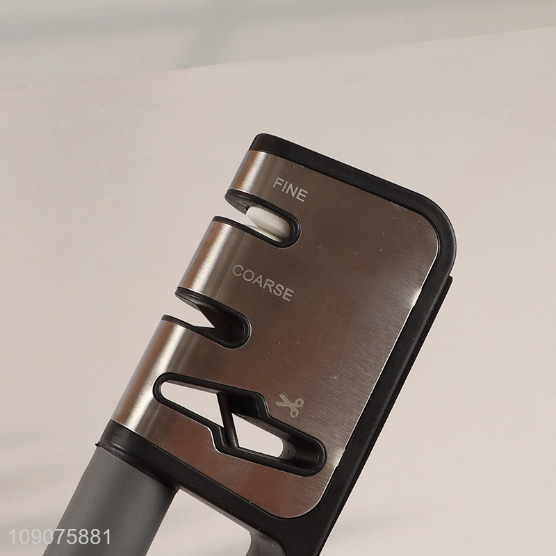 China Imports Professional 3-Stage Manual Tungsten Steel Knife Sharpener