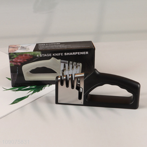 High Quality 4-Stage High Chromium Steel Knife Sharpener Knife Sharpening Tool