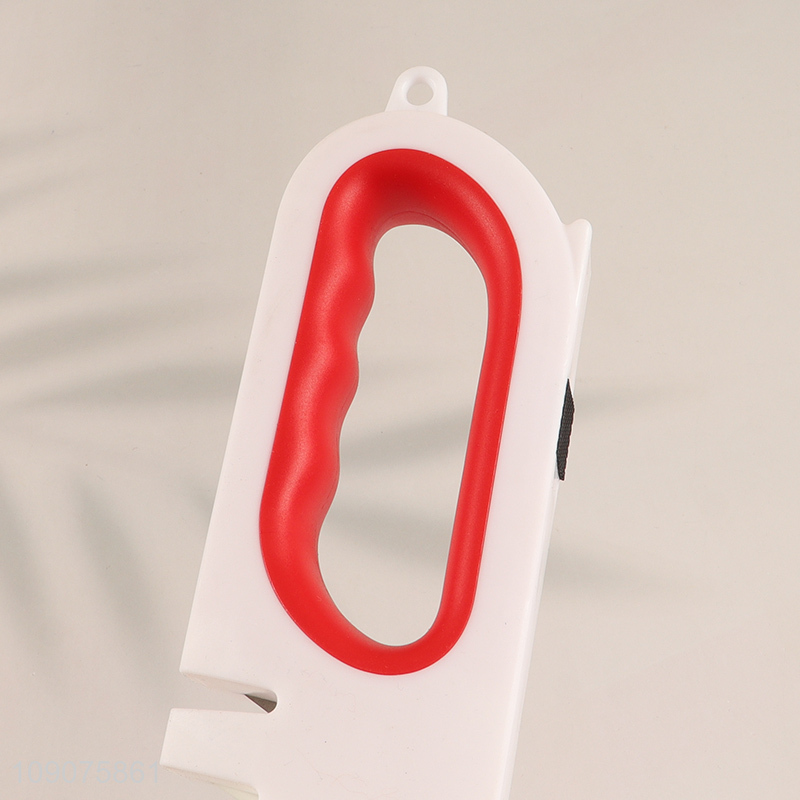 Good Quality 4-Stage High Chromium Steel Knife Sharpener with Ergonomic Handle