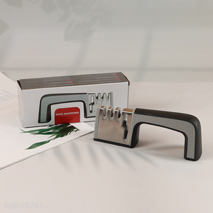 China Imports Professional 4-Stage Manual Tungsten Steel Knife Sharpener