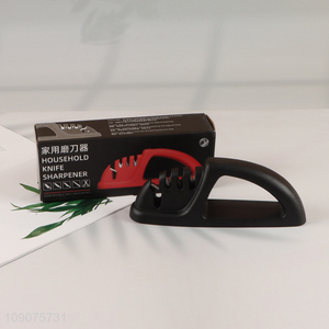 Hot Sale 4-Stage Tungsten Steel Knife Sharpener for Kitchen Knives Scissors