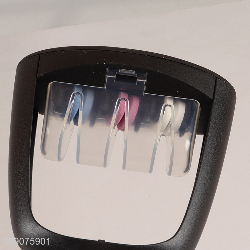 Promotional 3-Stage High Chromium Steel Knife Sharpener for Kitchen Knives Scissors