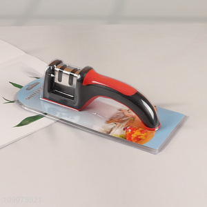 Factory Price 2-Stage High Chromium Steel Knife Sharpener for Polishing Knives