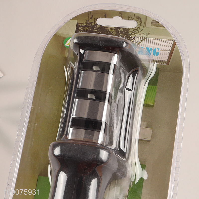 Wholesale 3-Stage High Chromium Steel Knife Sharpener Manual Knife Sharpener