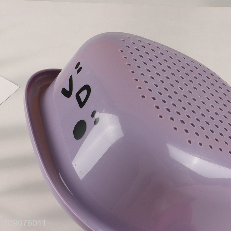 Wholesale Double-Layer Vegetable Fruit Washing Basket Kitchen Drain Basket