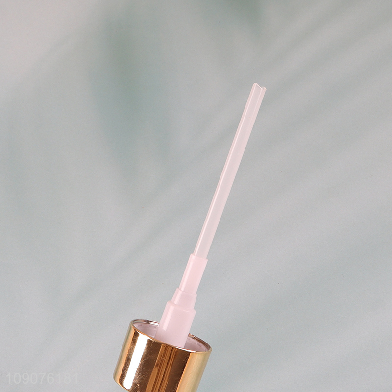 High Quality Ceramic Liquid Soap Dispenser with Gold Pump for Kitchen Bathroom