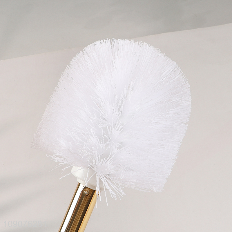 Promotional Marble Look Ceramic Toilet Bowl Brush Set Bathroom Accessories