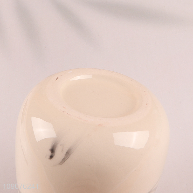 Good Quality Ceramic Bathroom Tumbler Bathroom Brushing Cup Mouthwash Cup