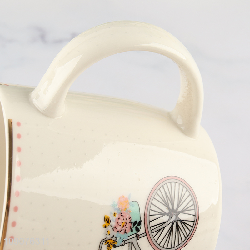 New arrival home ceramic water mug coffee cup with handle