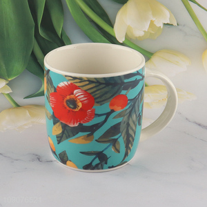 High quality unbreakable ceramic water cup coffee cup with handle