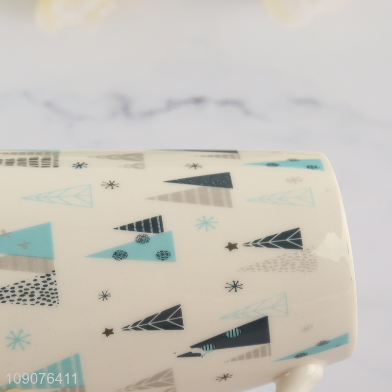 Best selling ceramic home office water cup coffee cup with handle