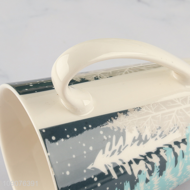 Top selling ceramic cup ceramic water cup drinking cup with handle